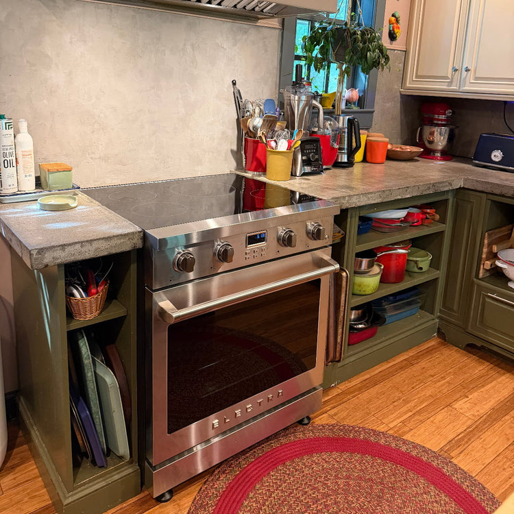 Electra Induction stove installed in customer home